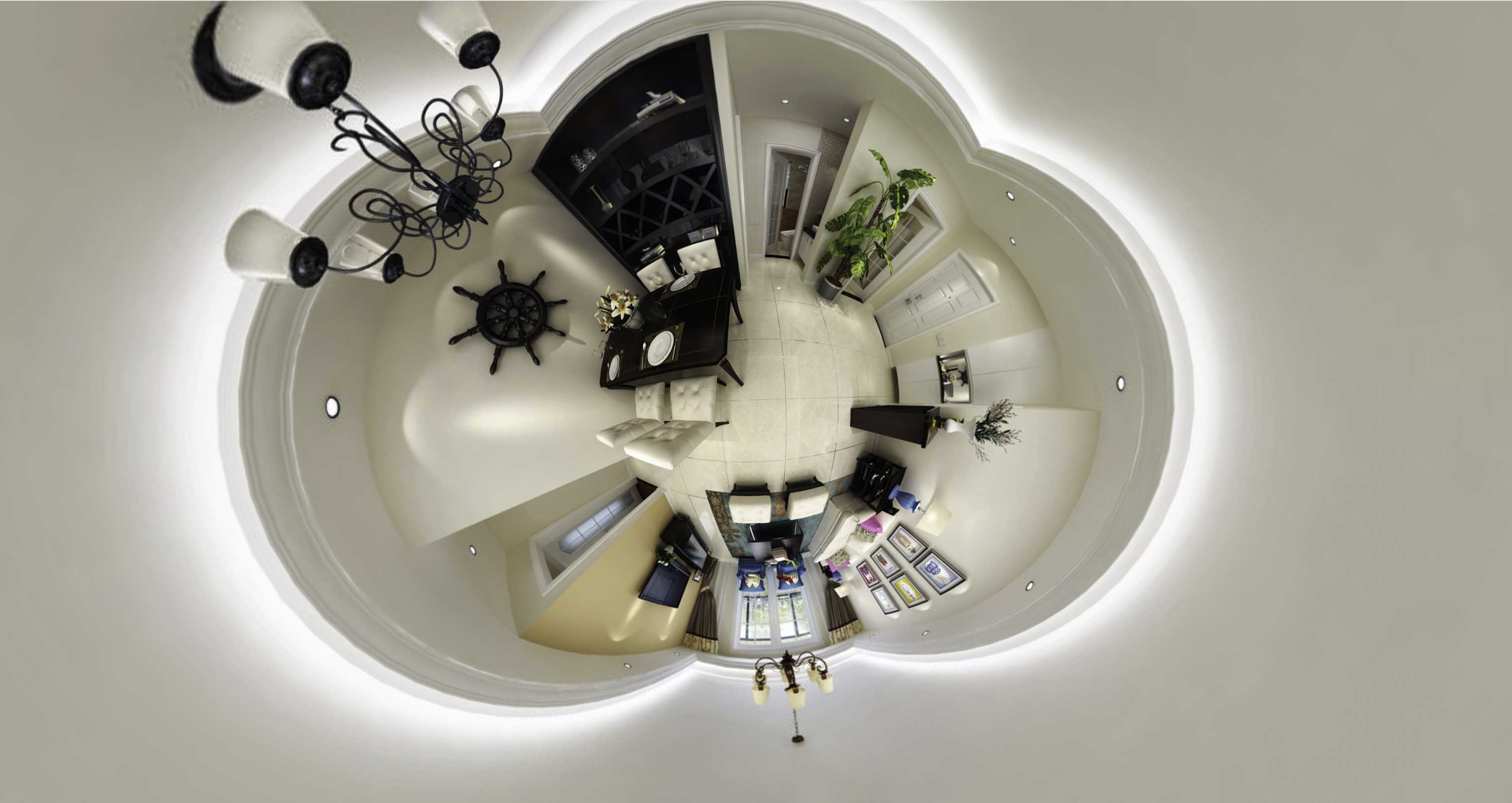 花山写出 720全景 VR全景 360全景之间的联系与区别